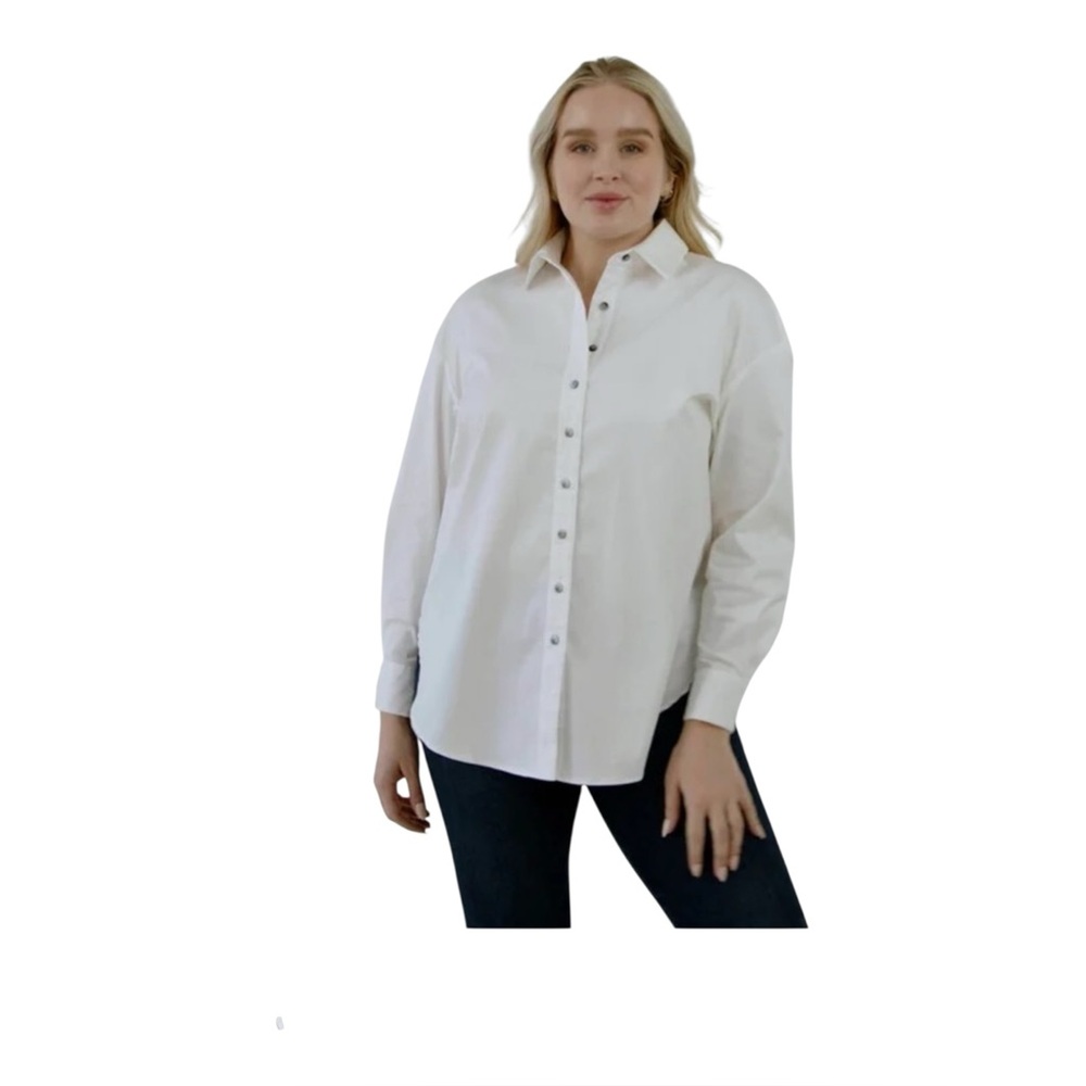 Mother Oxford Button Down Classic Preppy Minimalist Old Money Shirt